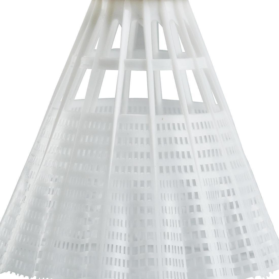 Badminton Plastic Shuttlecocks Mavis 300 6-Pack - White, , large image number 2