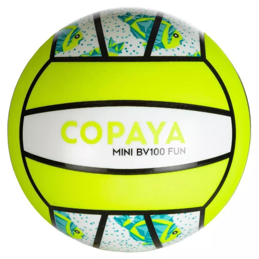 BV100 Mini Beach Volleyball - Neon Green, fluo neon yellow, No Color, large image number 0
