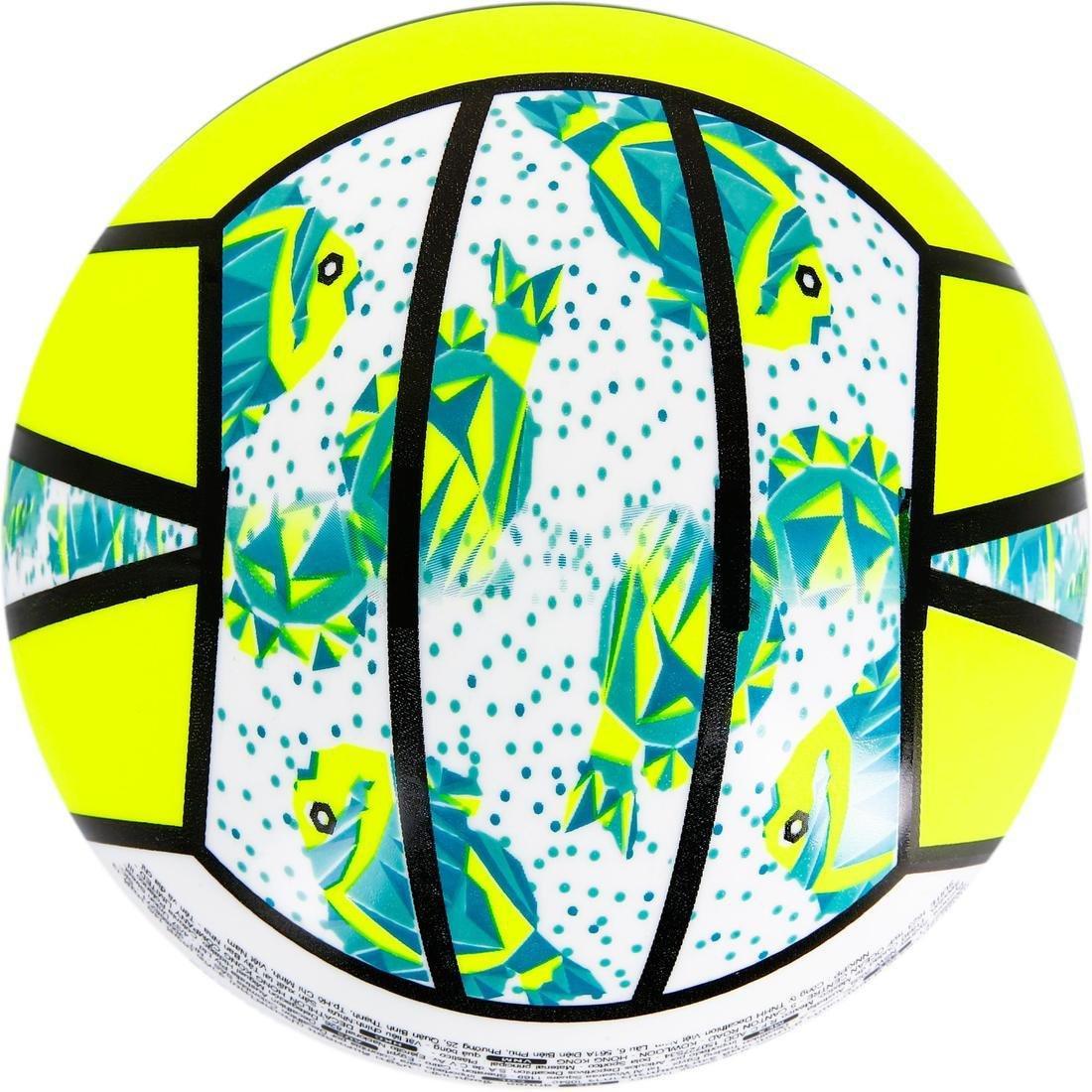 BV100 Mini Beach Volleyball - Neon Green, fluo neon yellow, No Color, large image number 4