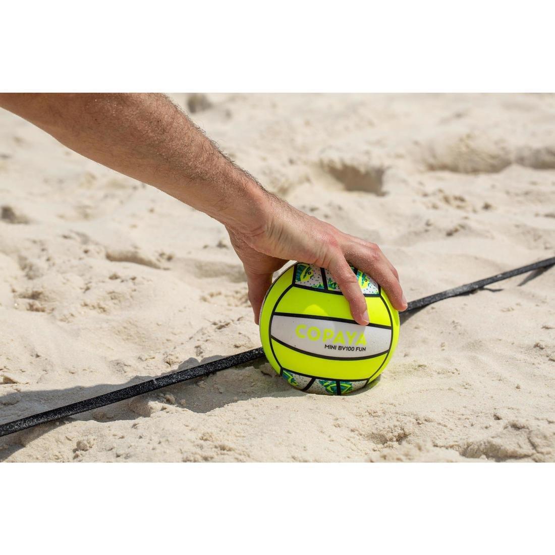 BV100 Mini Beach Volleyball - Neon Green, fluo neon yellow, No Color, large image number 11
