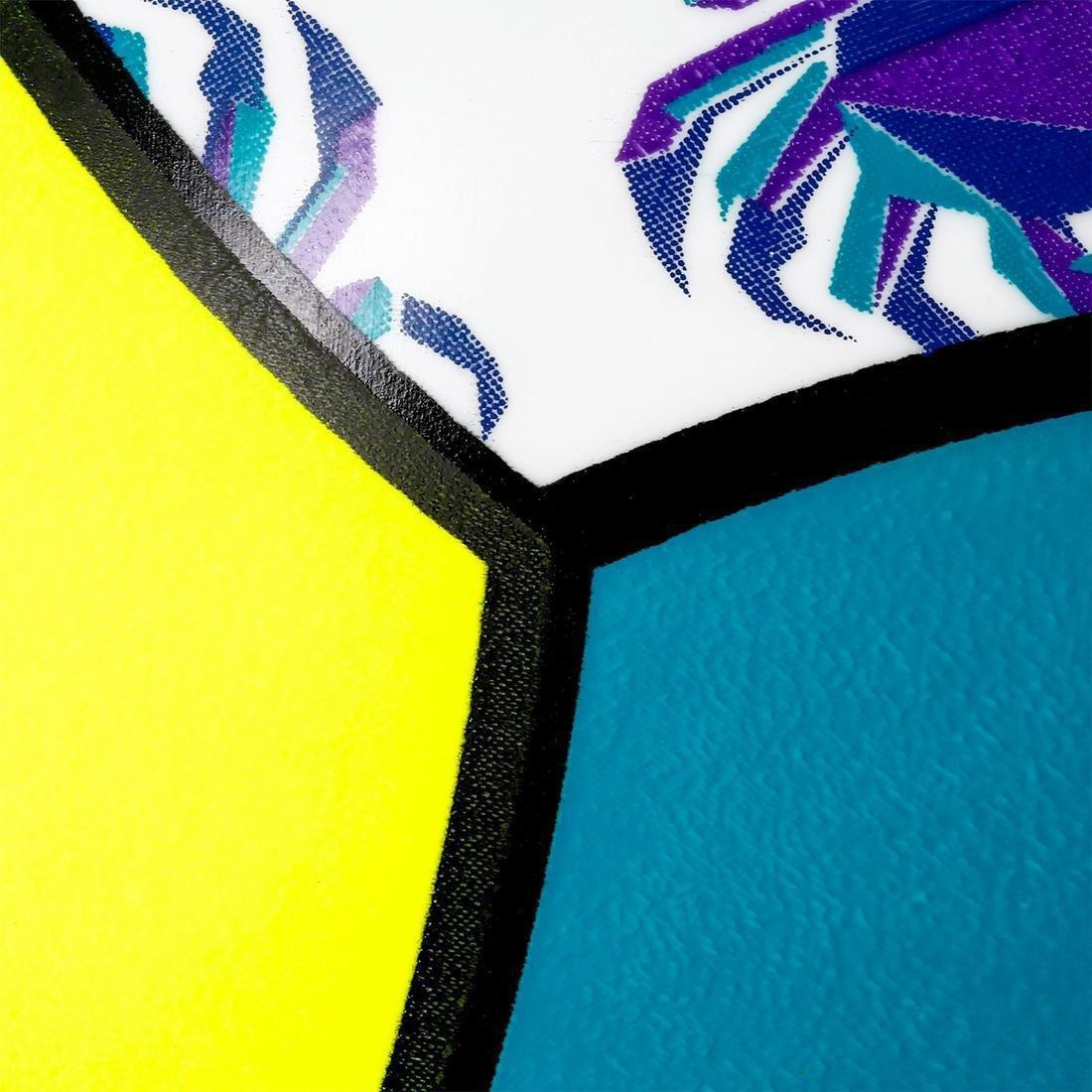 BV100 Beach Volleyball - White/Pink, yellow, No Color, large image number 7