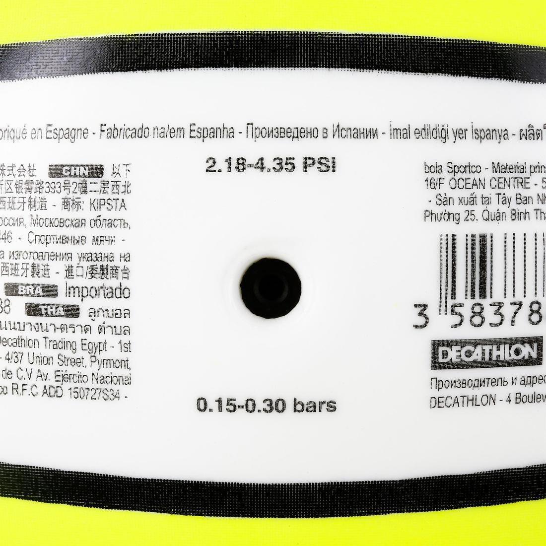 BV100 Beach Volleyball - White/Pink, yellow, No Color, large image number 12