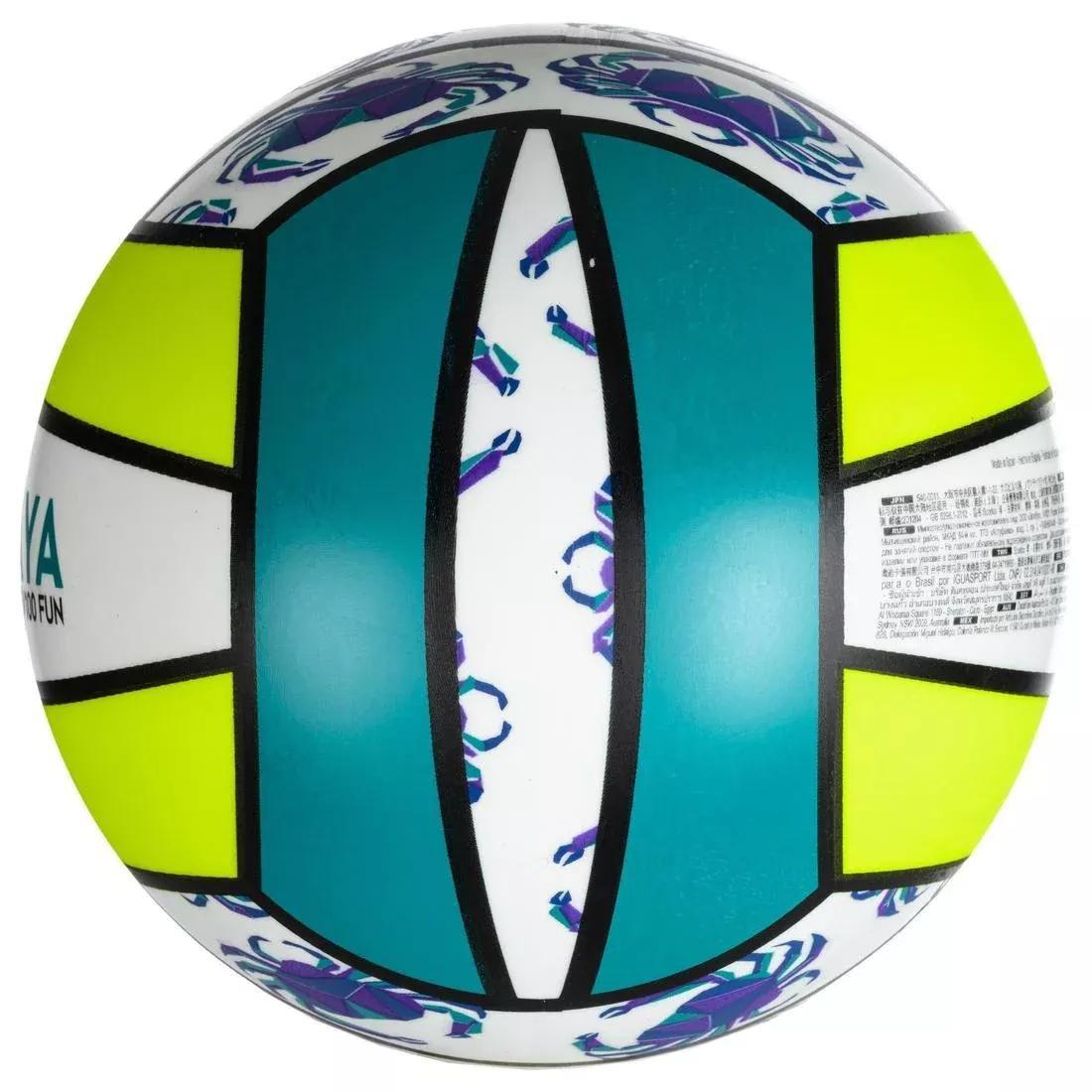 BV100 Beach Volleyball - White/Pink, blue, No Color, large image number 10