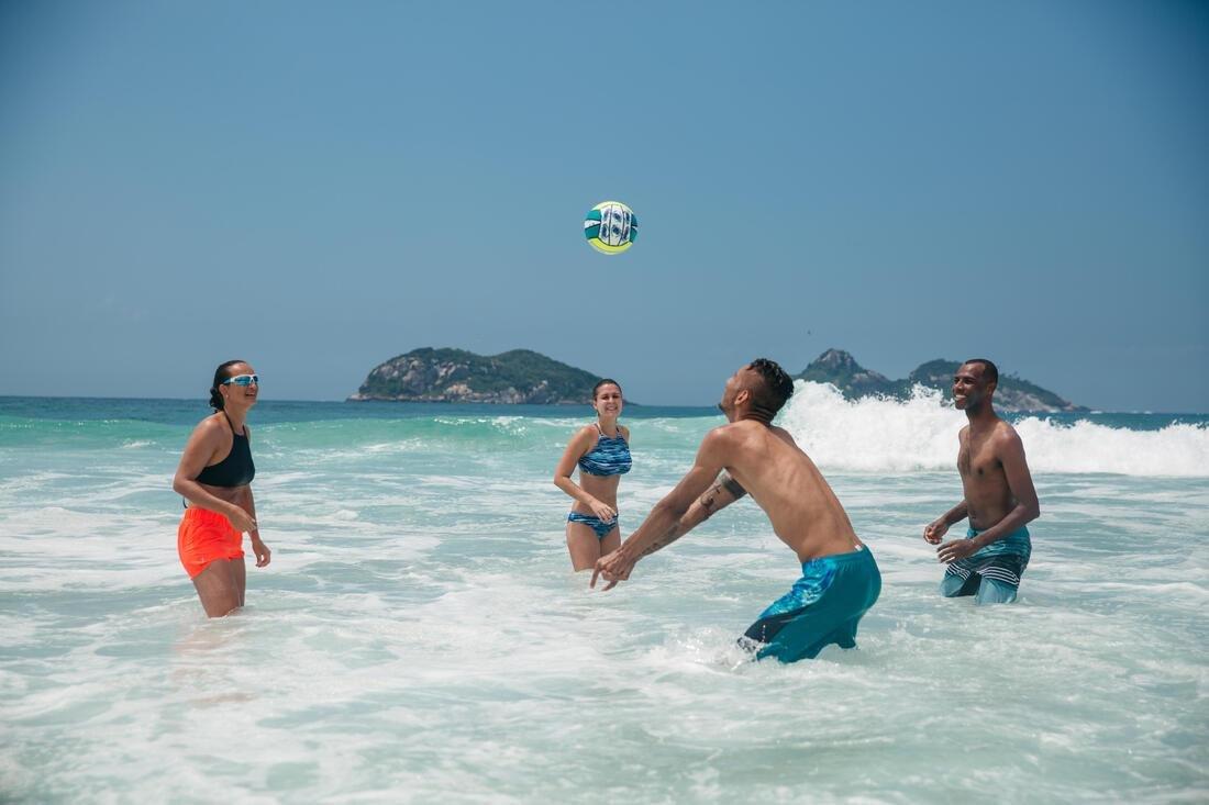 Bv100 Volleyball Outdoor, White, No Color, large image number 2