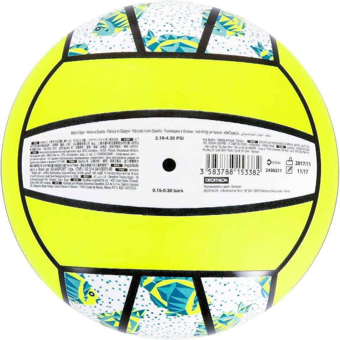Bv100 Volleyball Outdoor, White, No Color, large image number 12