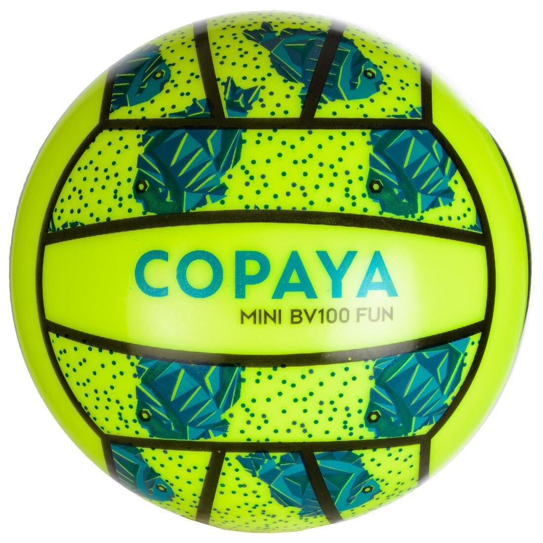 BV100 Mini Beach Volleyball - Neon Green, fluo neon yellow, No Color, large image number 0