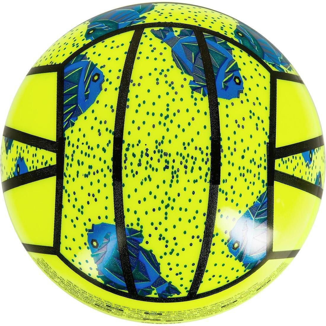 BV100 Mini Beach Volleyball - Neon Green, fluo neon yellow, No Color, large image number 3