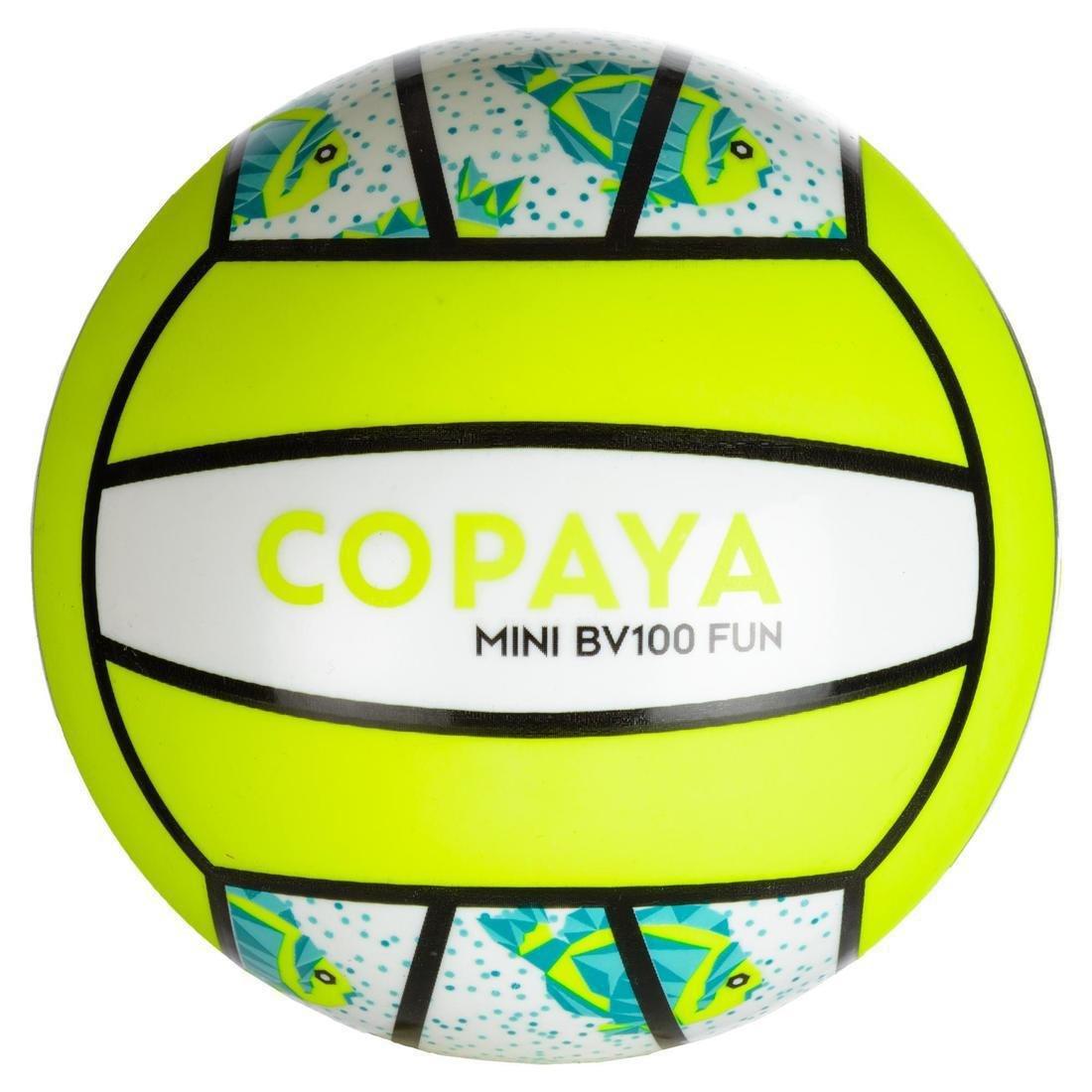 BV100 Mini Beach Volleyball - Neon Green, fluo neon yellow, No Color, large image number 8