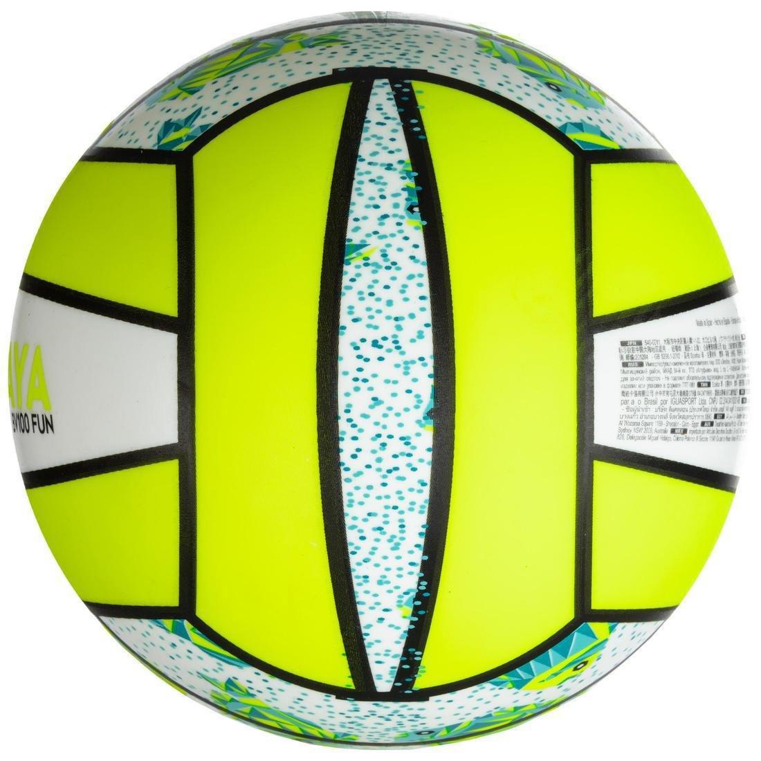 BV100 Mini Beach Volleyball - Neon Green, fluo neon yellow, No Color, large image number 10
