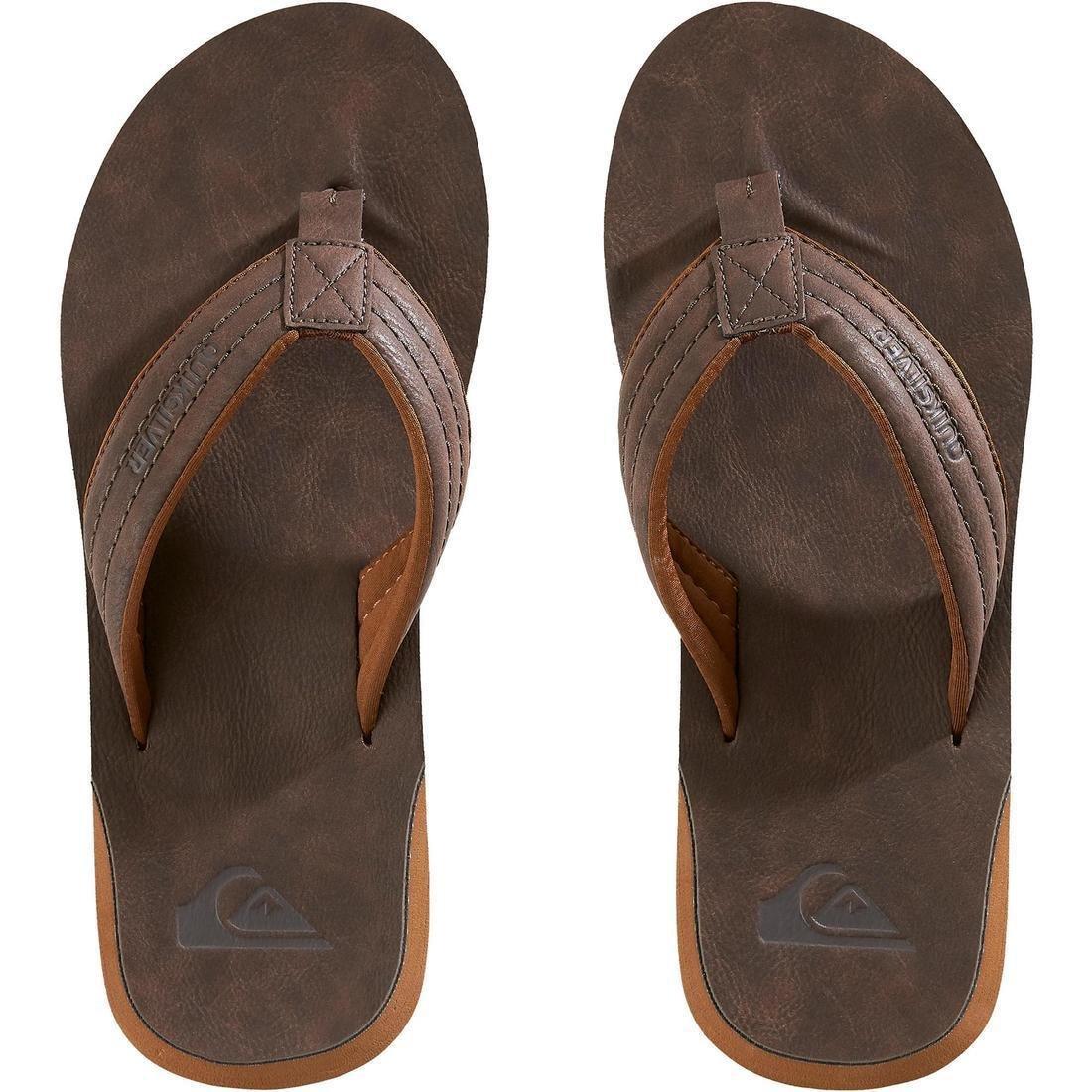 Quicksilver Carver Flip-Flops, Brown, , large image number 1