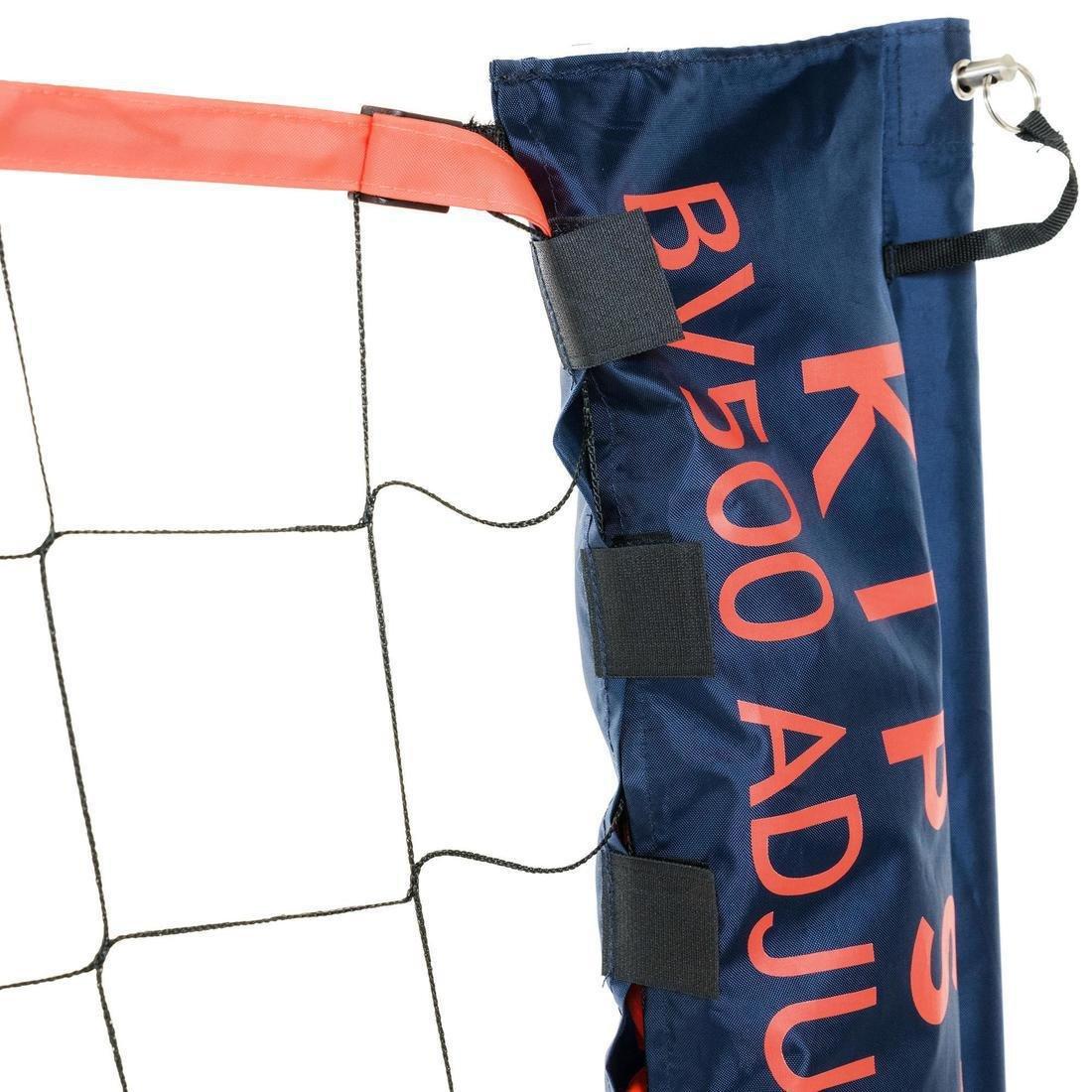 Adjustable Beach Volleyball Set (Net And Posts) Bv500, Yellow, No Color, large image number 9