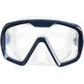 SUBEA - Scd 100 Scuba Diving Mask Translucent Skirt And Frame, Blue