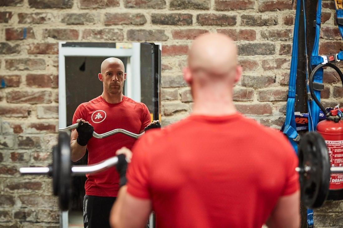 Weight Training Glove With Double Rip-Tab Cuff, Black, No Color, large image number 14