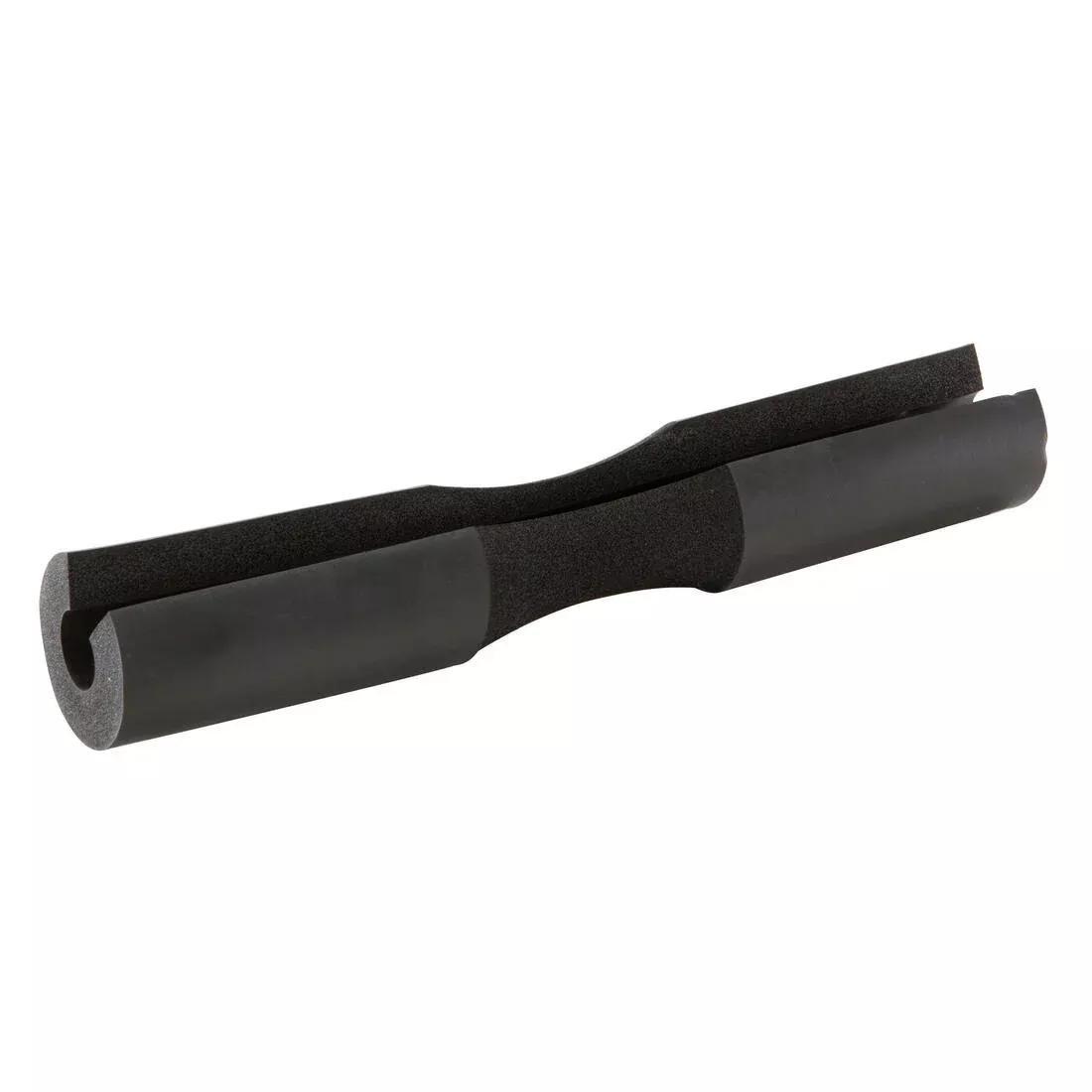 Hip Thrust Squat Bar Sleeve, Black, No Color, large image number 0