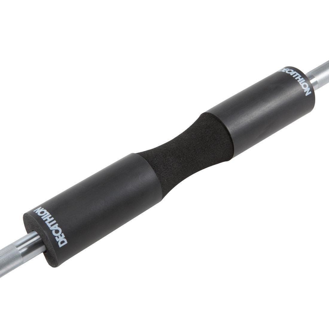 Hip Thrust Squat Bar Sleeve, Black, No Color, large image number 5