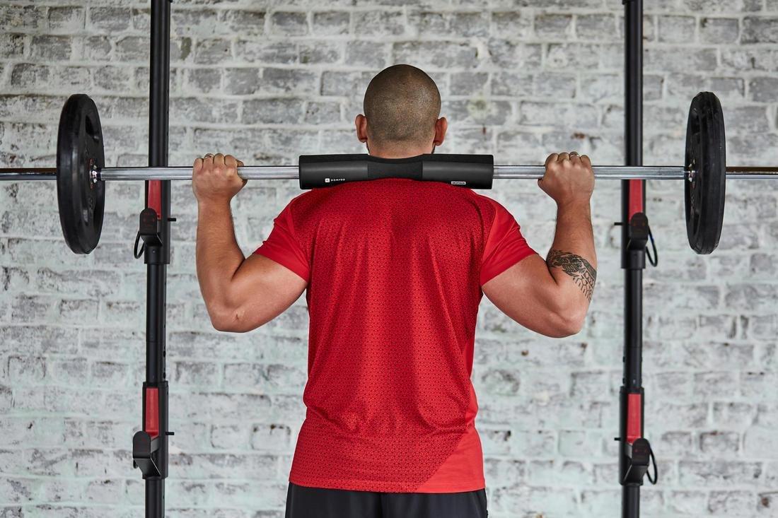 Hip Thrust Squat Bar Sleeve, Black, No Color, large image number 10