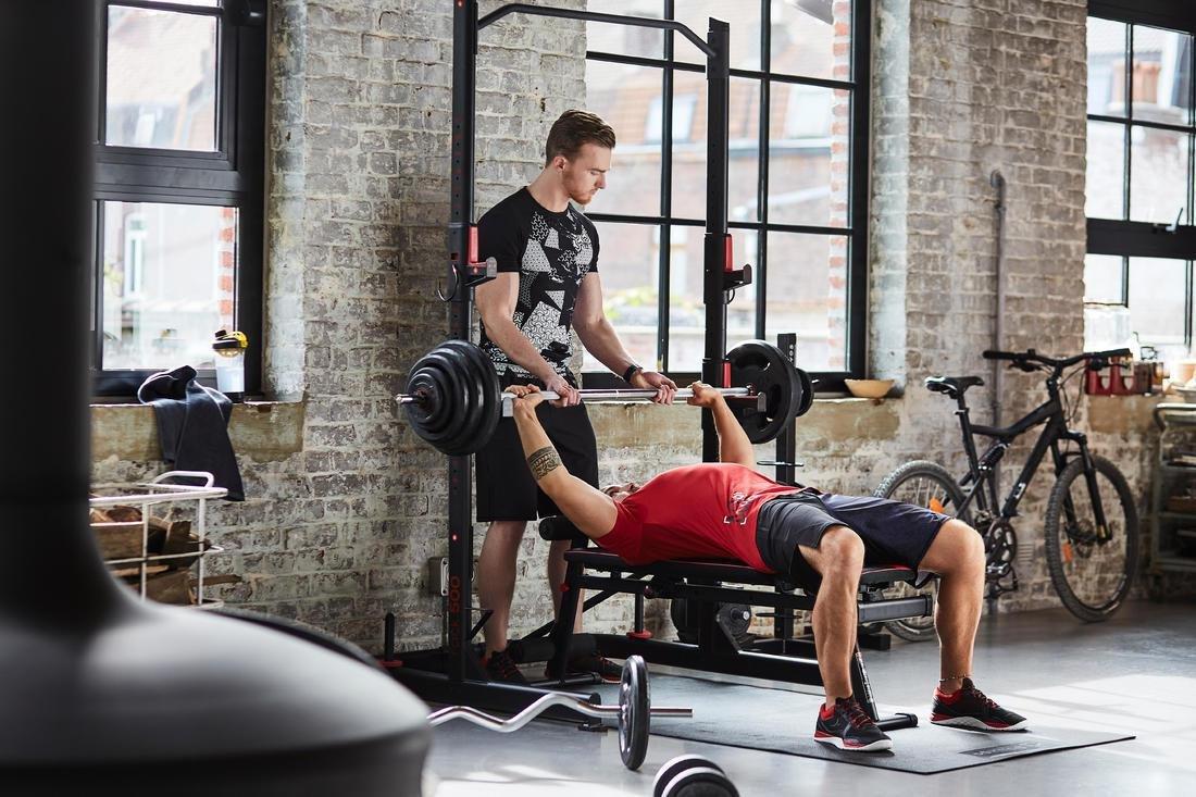 Weight Training Curl Bar, Grey, No Color, large image number 6