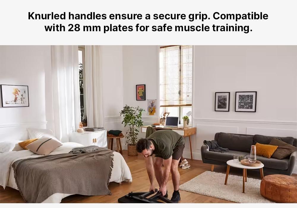 Weight Training Curl Bar, Grey, No Color, medium