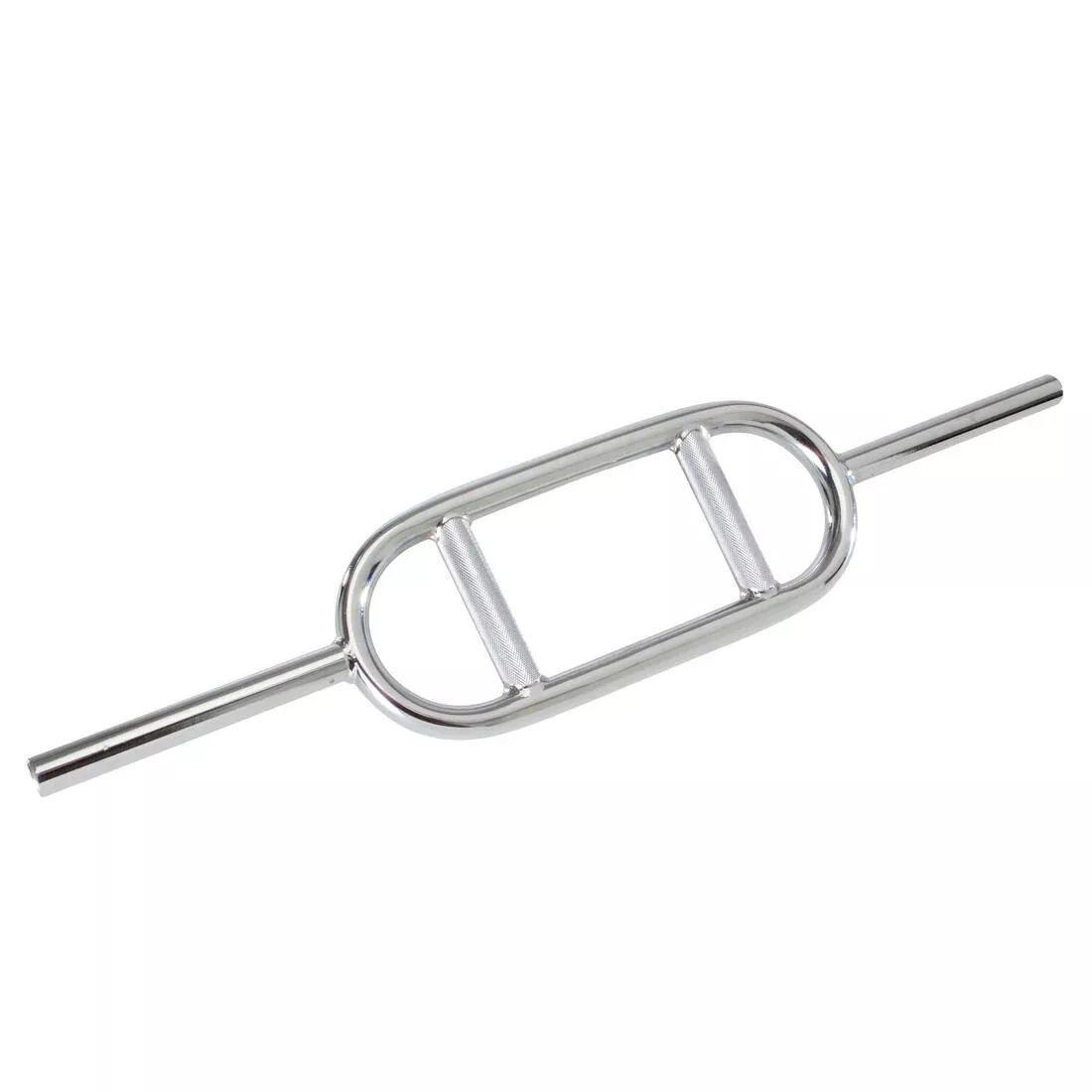 Weight Training Tricep Bar, Grey, No Color, large image number 0