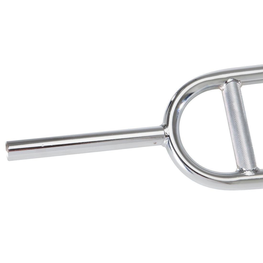 Weight Training Tricep Bar, Grey, No Color, large image number 9
