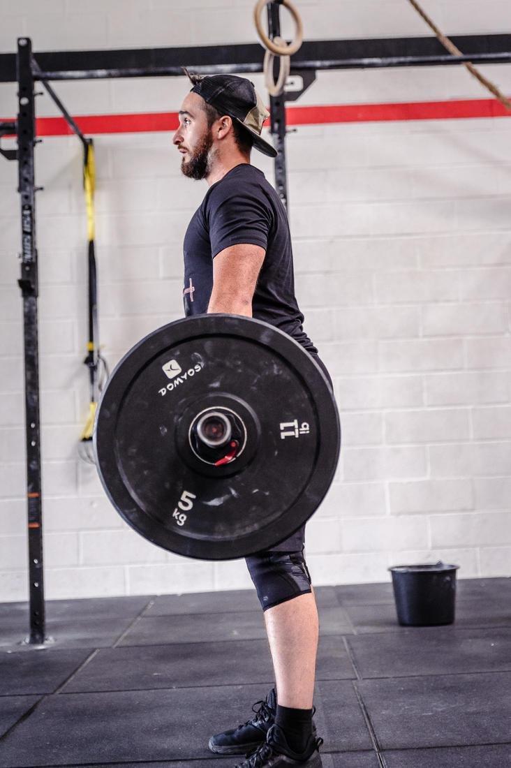 Weightlifting Bumper Disc - Inner Diameter, Black, No Color, large image number 11