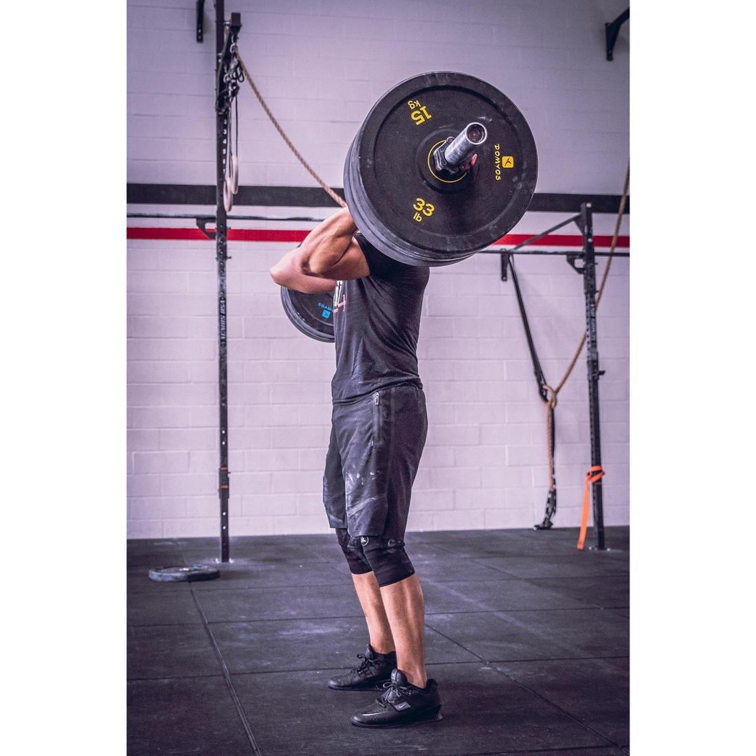 1  Weightlifting Bumper Disc 50Mm  Inner Diameter , Black, No Color, large image number 2