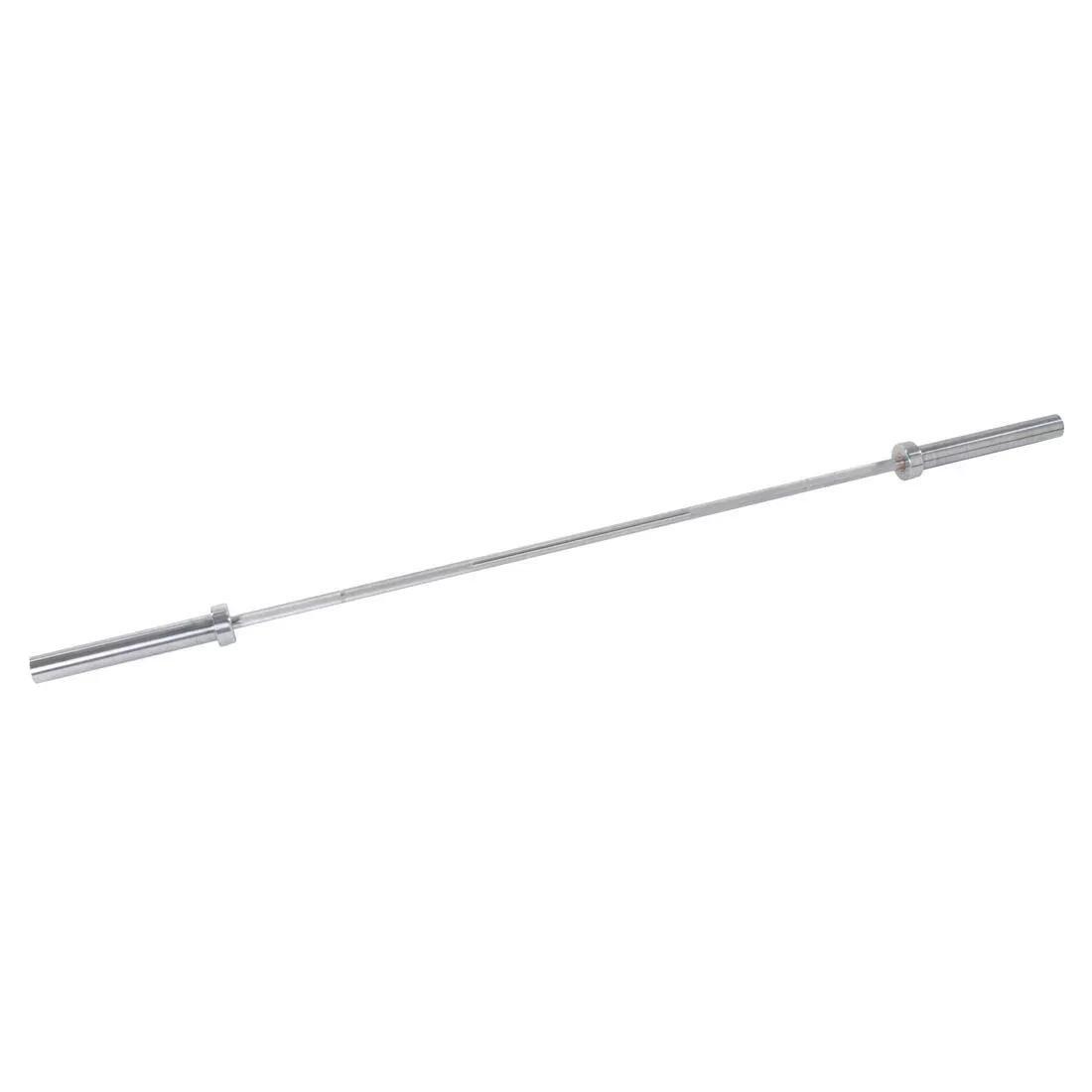 1   Weightlifting Bar 50Mm Diameter Sleeve 2  Grip, No Color, large image number 0