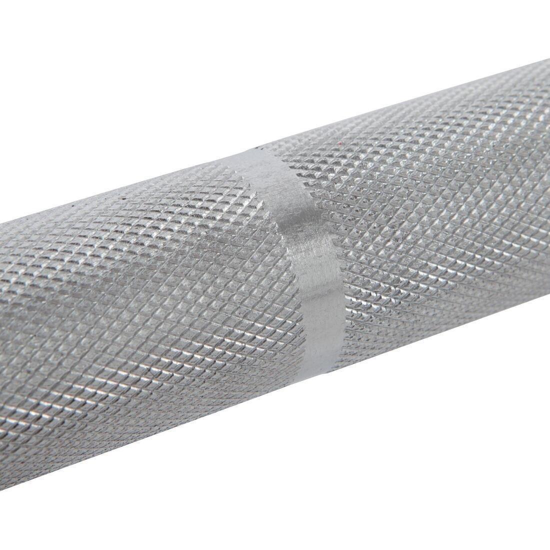 1   Weightlifting Bar 50Mm Diameter Sleeve 2  Grip, No Color, large image number 4