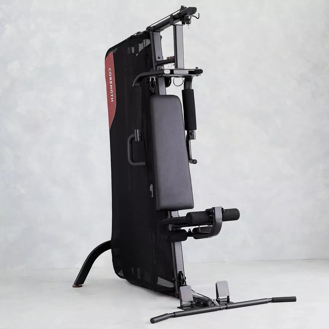 Compact Guided Weight Machine - Home Gym 900, Black, No Color, large image number 0