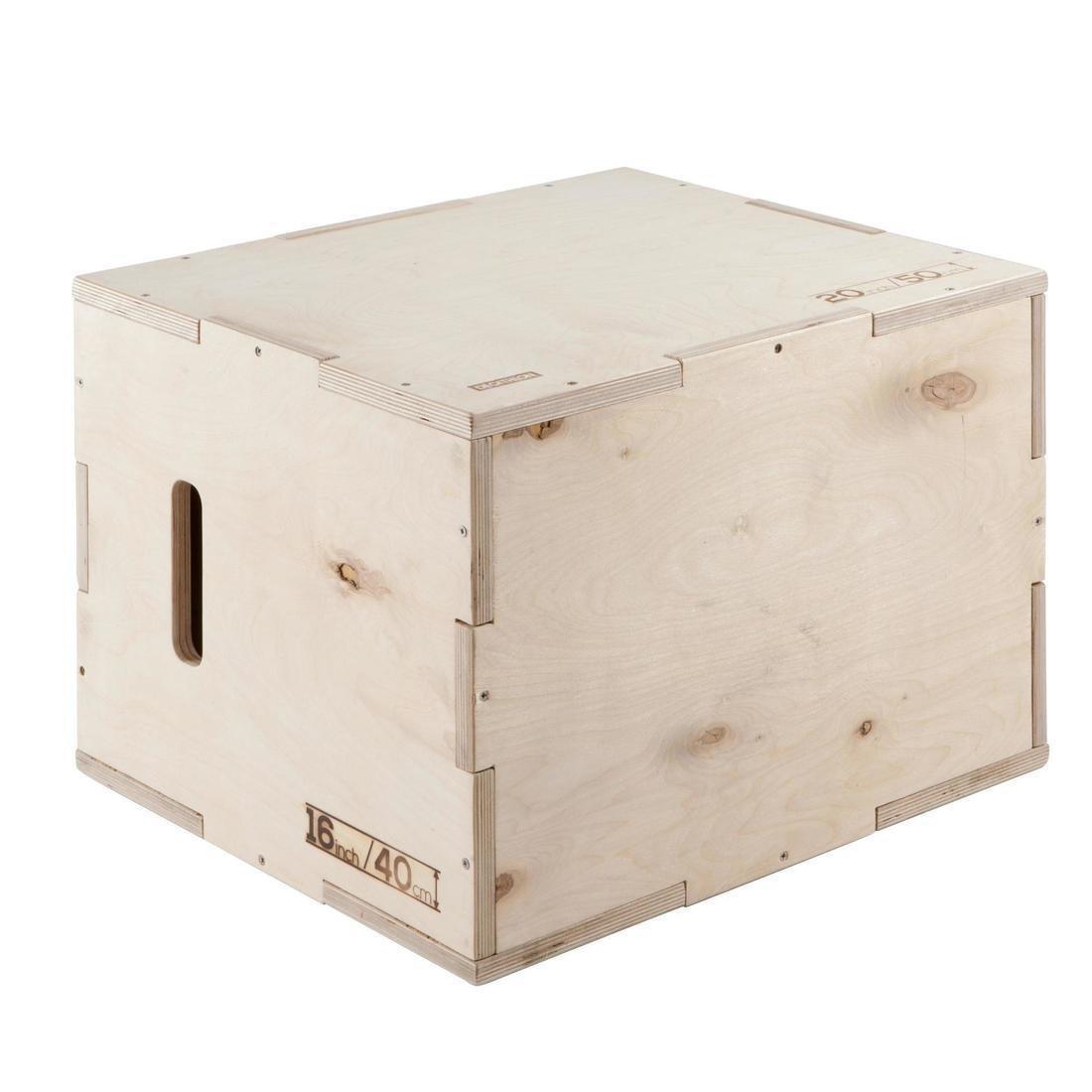 Jump Box, Plyometrics Box, Yellow, No Color, large image number 1