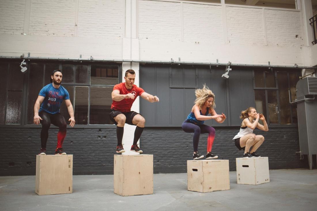 Jump Box, Plyometrics Box, Yellow, No Color, large image number 14