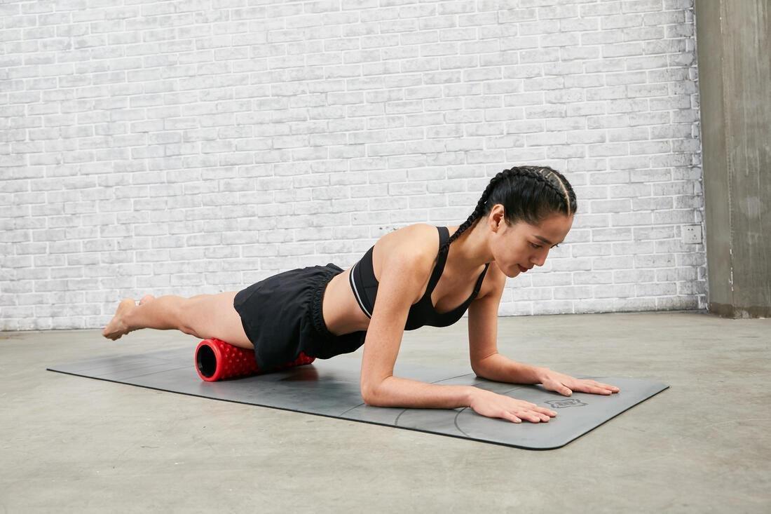 Massage And Mobility Roller, Red, No Color, large image number 11