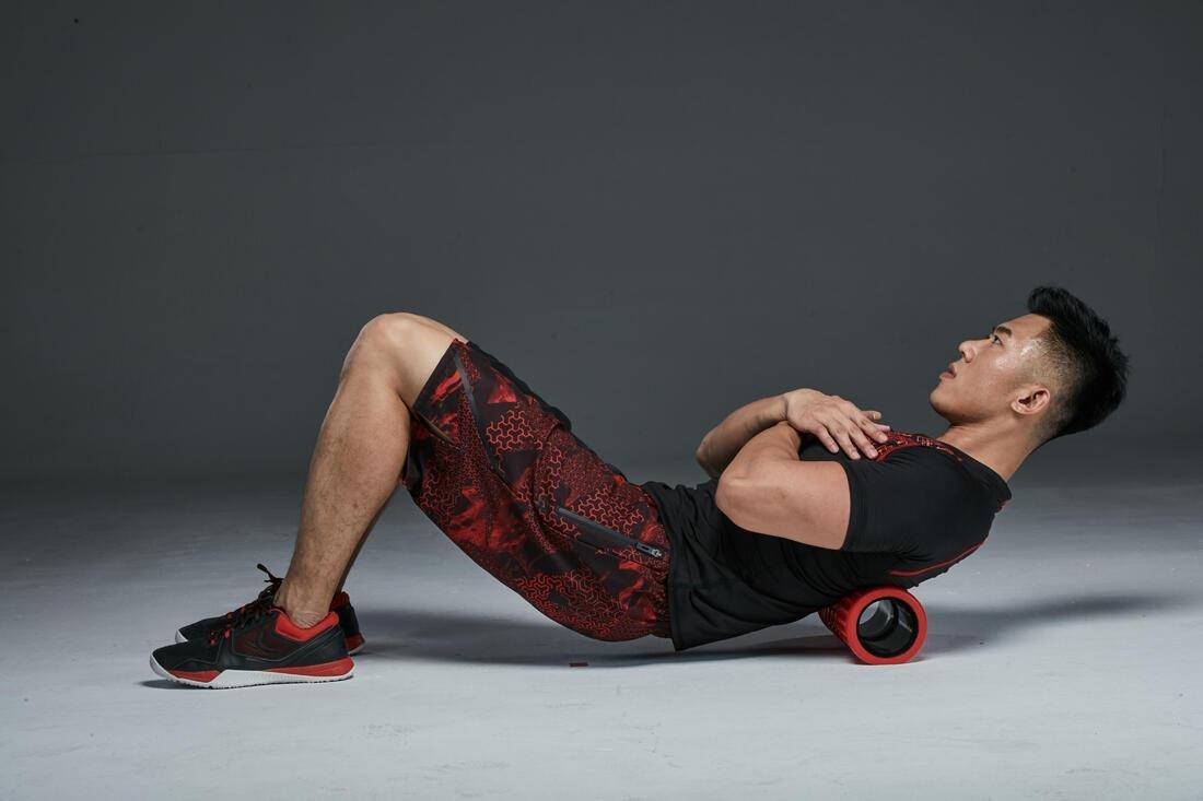 Massage And Mobility Roller, Hard, Black, No Color, large image number 7