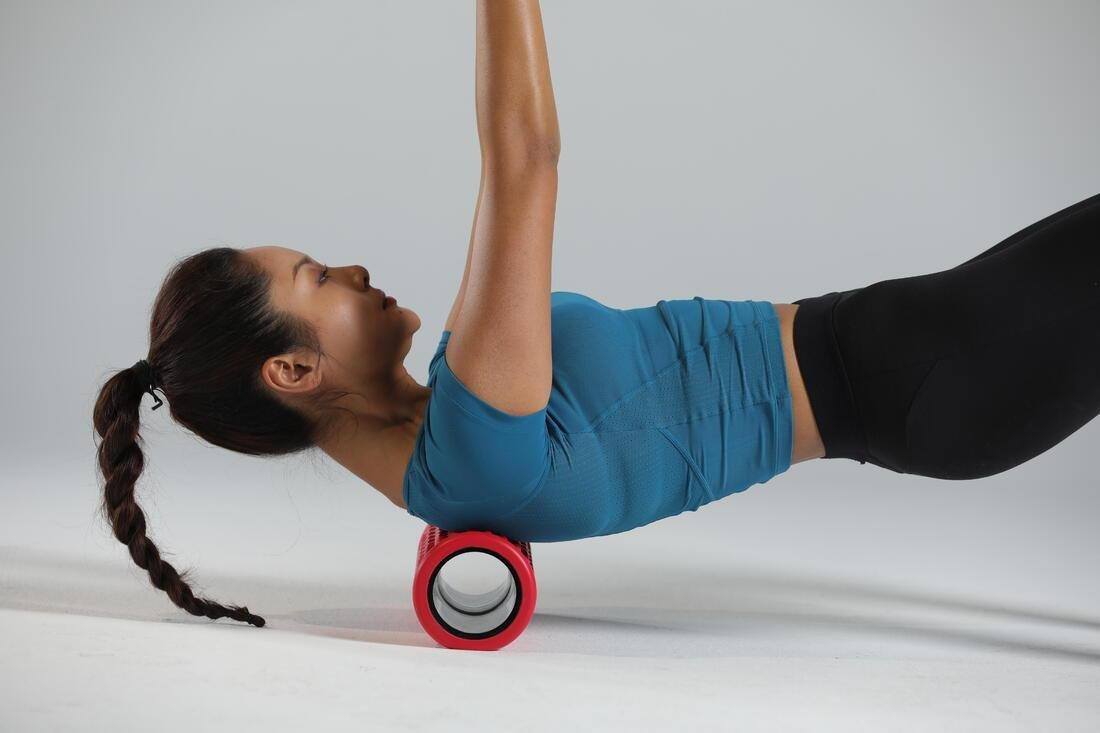 Massage And Mobility Roller, Hard, Black, No Color, large image number 9