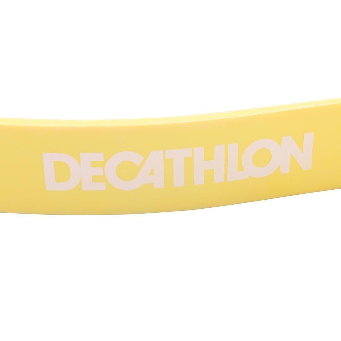 Cross-Training Elastic Training Band, Yellow, No Color, medium
