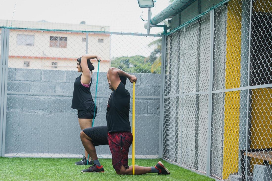 Cross-Training Elastic Training Band, Yellow, No Color, large image number 6