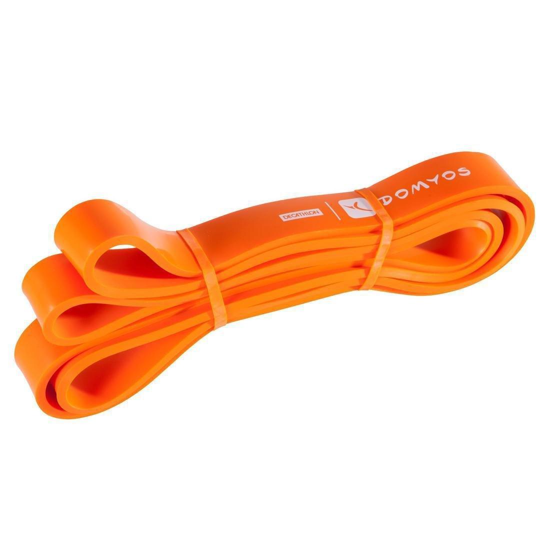 Cross-Training Elastic Training Band, Orange, No Color, medium