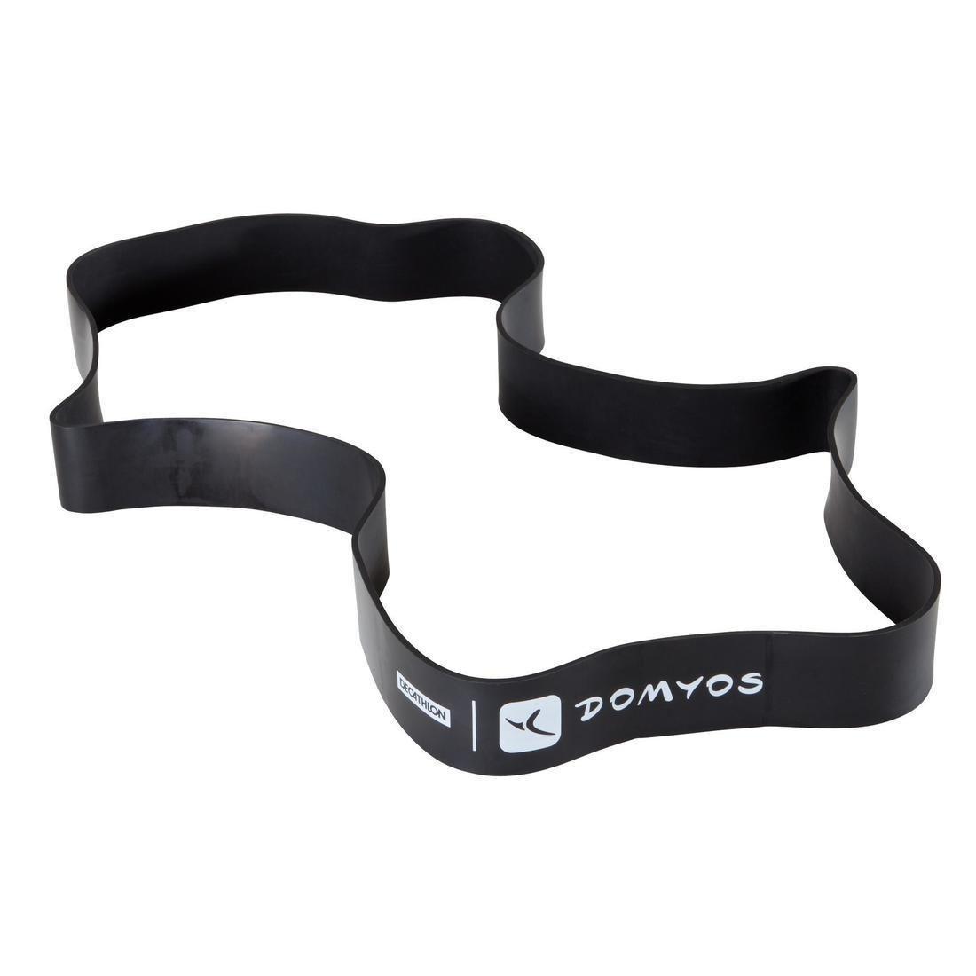 Cross-Training Elastic Training Band, Black, No Color, large image number 2