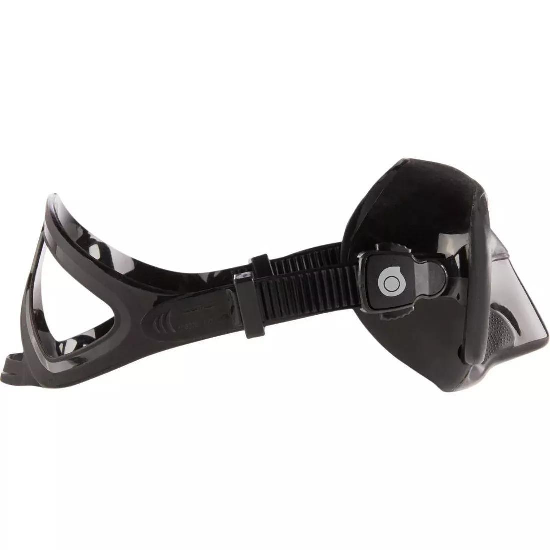 Spearfishing And Freediving Mask - Micro Volume - 900 Dual, Black, No Color, large image number 4