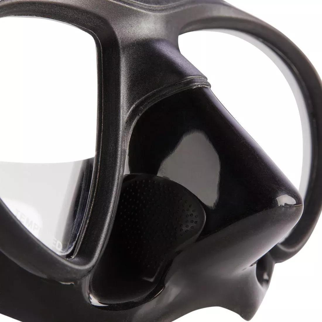 Spearfishing And Freediving Mask - Micro Volume - 900 Dual, Black, No Color, large image number 14