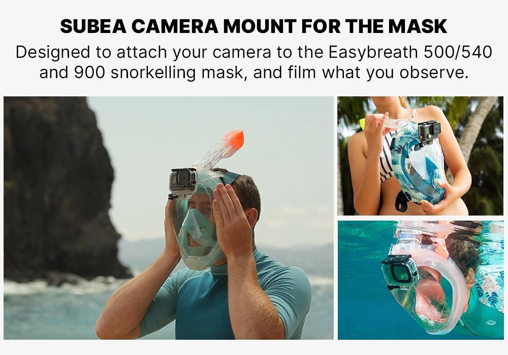 Snk Camera Mount Easybreath 500, White, No Color, medium