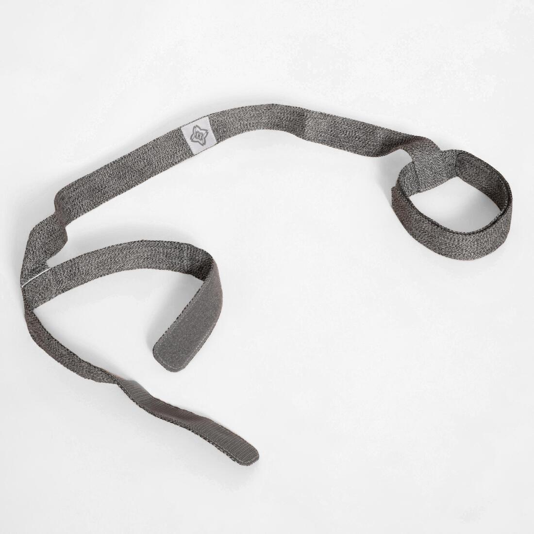 Adjustable Yoga Mat Strap, Grey, No Color, large image number 3