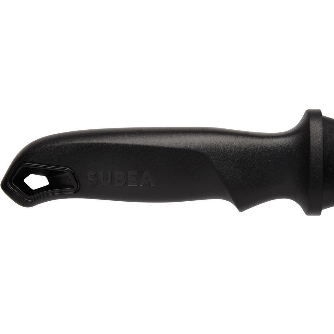 Scd Scuba Diving Stainless Steel Pointed Tip Knife, Black, No Color, large image number 3