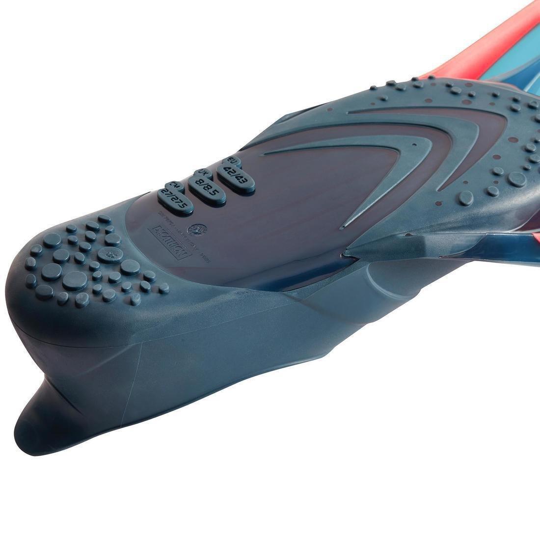 Adult Snorkelling Fins Snk 900 Neon Grey, Blue, No Color, large image number 5