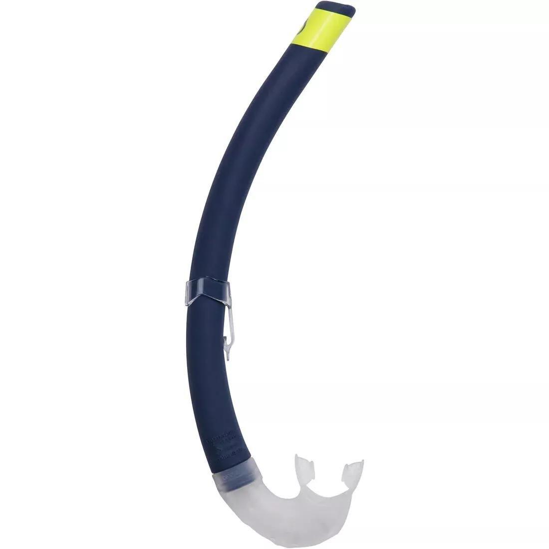 Unisex Diving Snorkel - 500 Soft, Blue, No Color, large image number 0