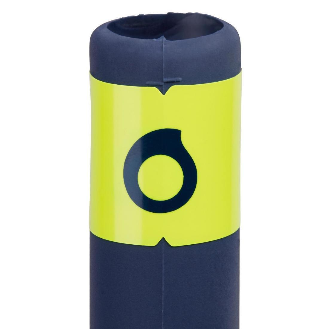 Unisex Diving Snorkel - 500 Soft, Blue, No Color, large image number 2