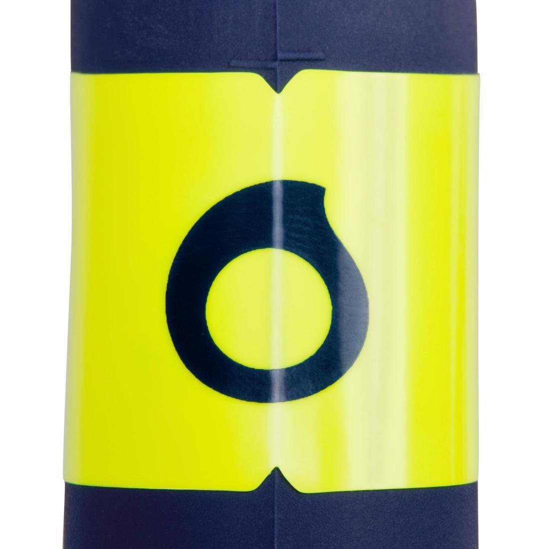 Unisex Diving Snorkel - 500 Soft, Blue, No Color, large image number 5