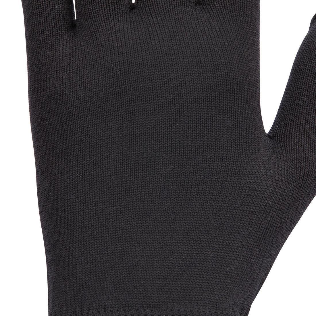 Women Horse Riding Gloves - 100, Black, , large image number 4