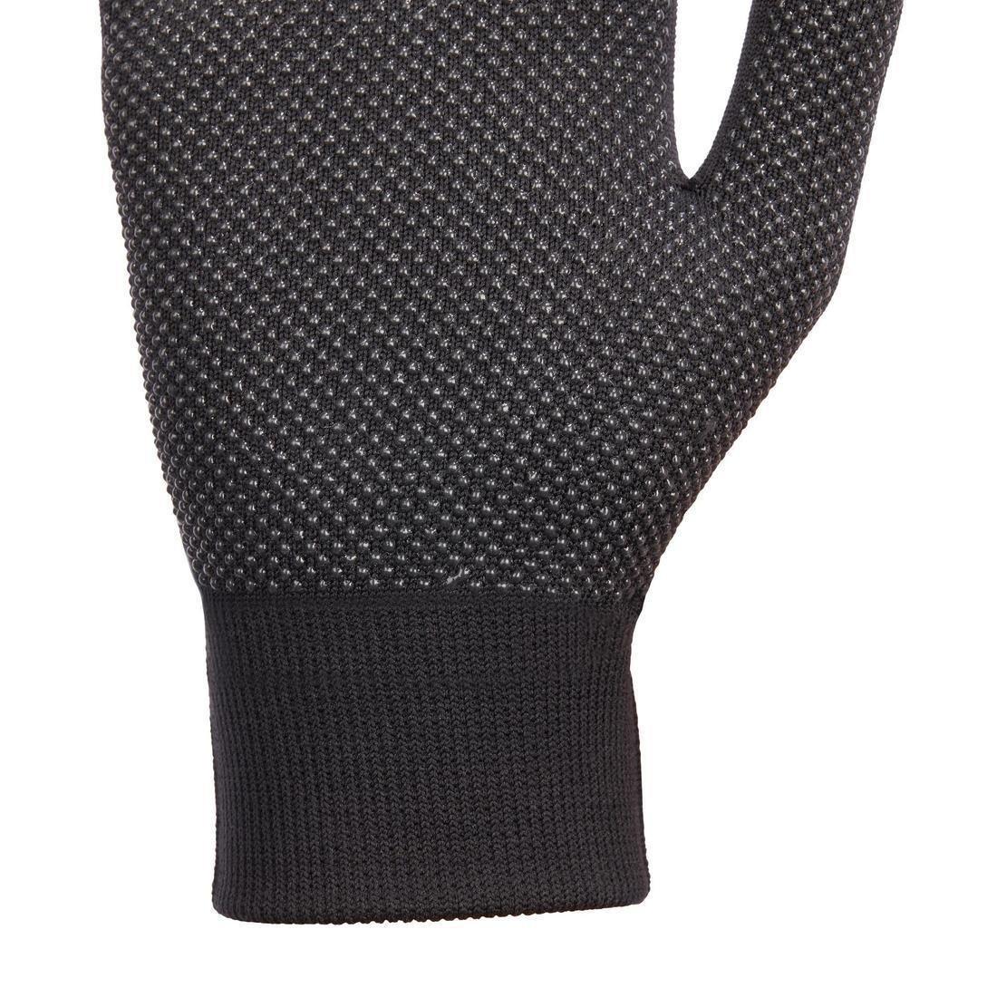 Women Horse Riding Gloves - 100, Black, , large image number 8