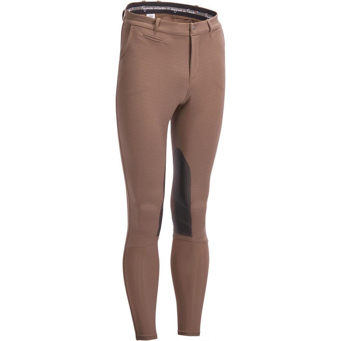 140 Horse Riding Grippy Patch Jodhpurs, Asphalt Blue, , large image number 1